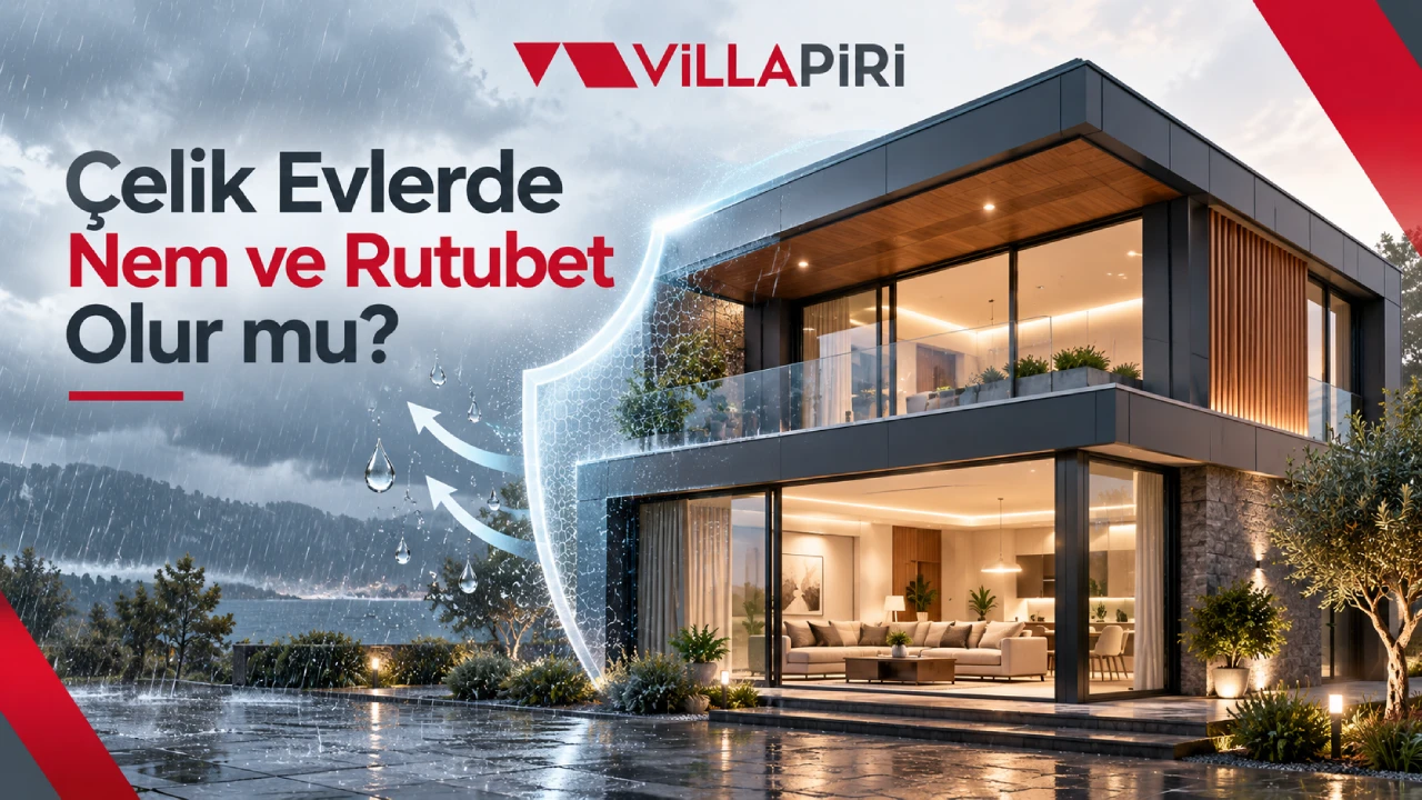 Çelik Evlerde Nem ve Rutubet Olur mu