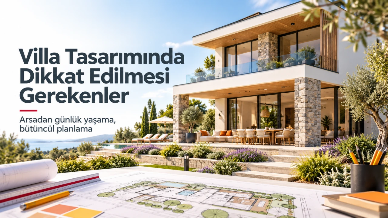Villa Tasarımında Dikkat Edilmesi Gerekenler